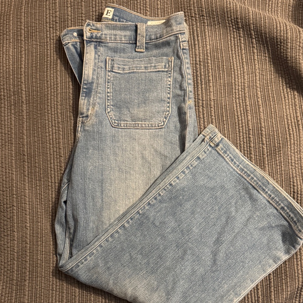 Women's Light Blue Flare Jeans